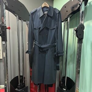 Dior Monsieur Men's Blue Trench Coat